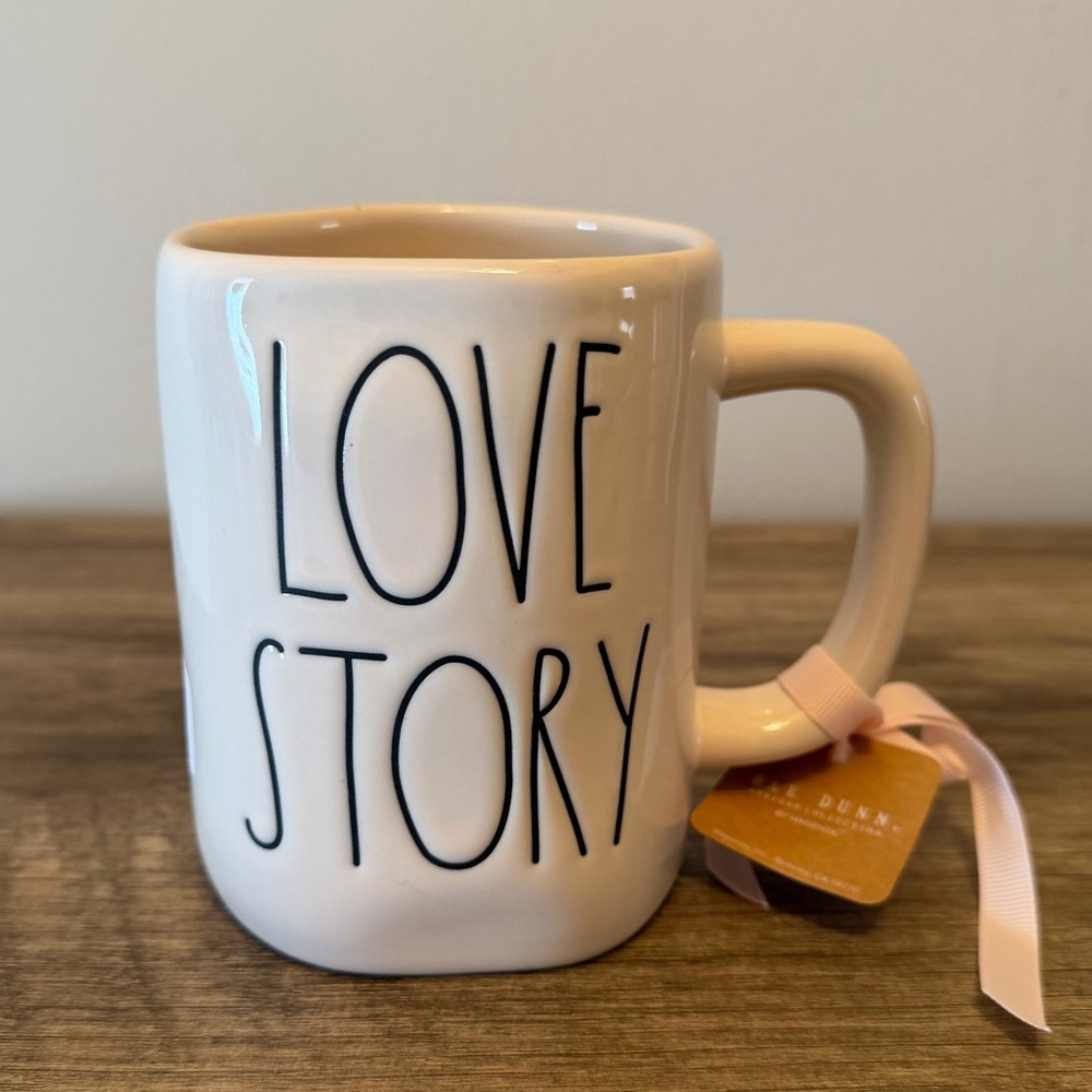 Rae Dunn Beauty & The Beast LOVE STORY Mug
